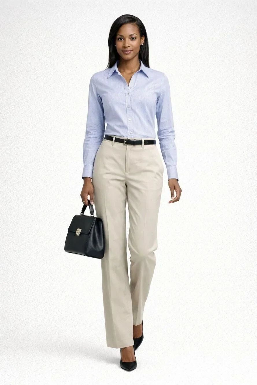 Lafayette 148 New York Womens Beige High Rise Straight Leg Trousers Pants Size 8